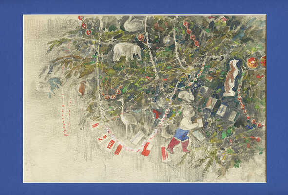 Морозов Константин Феофанович. Игрушки на ёлке 